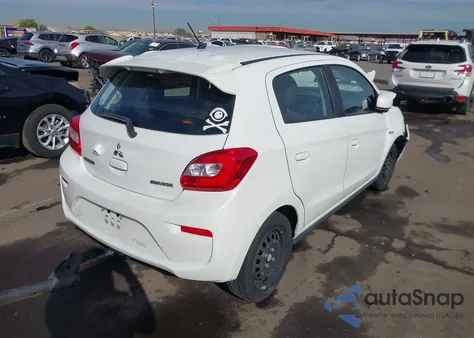 2019 Mitsubishi Mirage Es from USA, damaged, VIN ML32A3HJ4KH005536